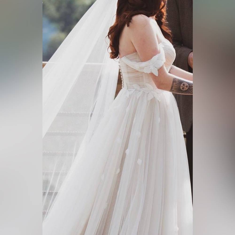 Wedding dress and Veil